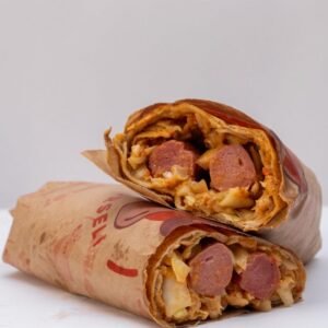 Black Channa Kebab Roll (2 pc)